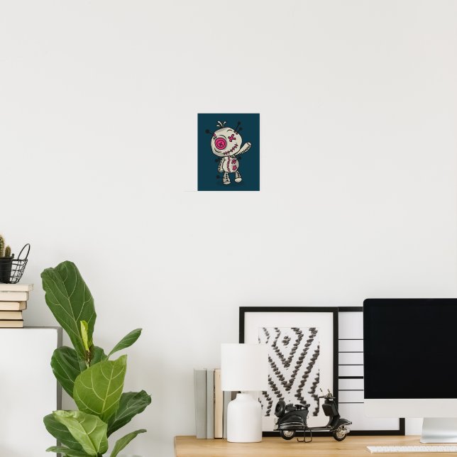 Poster Vertical do Token Voodoo (Escritório em casa)