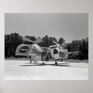 Póster Vertol VZ-2 (modelo 76)