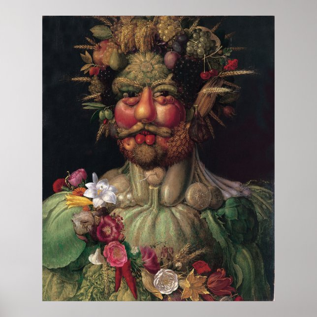 Póster Vertumnus - Giuseppe Arcimboldo (Frente)