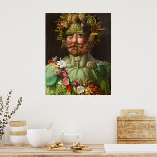 Poster Vertumnus Giuseppe Arcimboldo