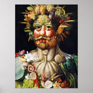 Póster Vertumnus (retrato de Rudolf II)  por Arcimboldo