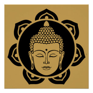 Póster Vesak Buddha Buda Purnima Dia Buda