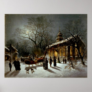 Poster Véspera de ano novo