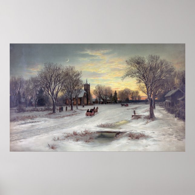 Póster Véspera de Natal (Frente)