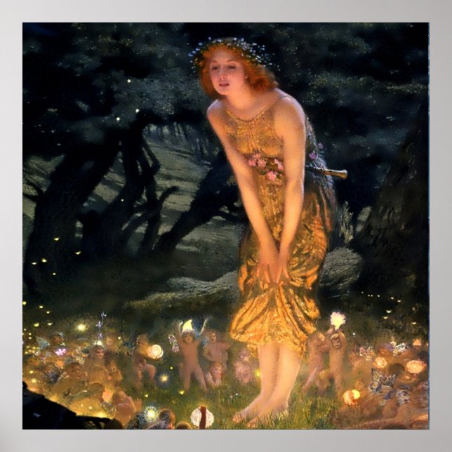 Poster “Véspera de Solstício de Verão” por Edward Robert  (Frente)