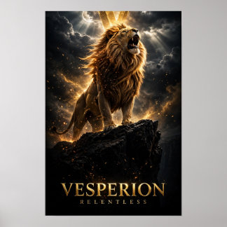 Poster Vesperion — Implacável