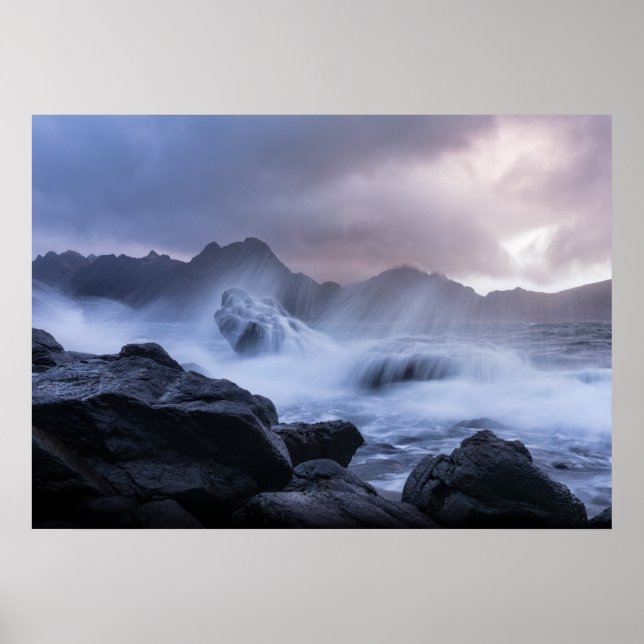 Poster Vesteralen Noruega (Frente)