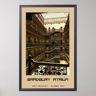 Poster Vestíbulo de Bradbury
