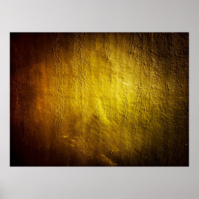 Poster Vestido? amarelo? parede? textura? para? vintage?  (Frente)