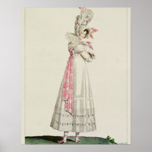 Poster Vestido do verão, placa de forma 'de Incroyables 