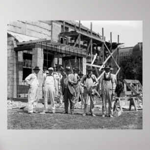 Poster Vestido para construir: 1923