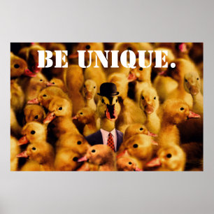 Poster Vestido para o pato do sucesso
