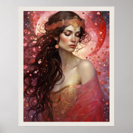 Poster Vestido Por Dia de os namorados De Amor