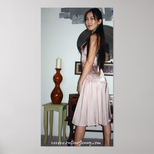 Poster Vestido Rosa (Frente)