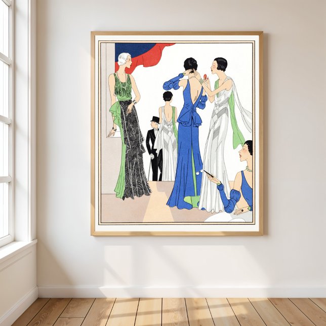 Poster Vestidos de gala (1932) por Paquin (Criador carregado)
