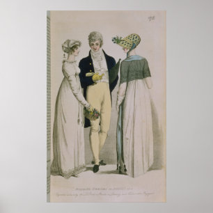 Póster Vestidos de noite para a ilustração