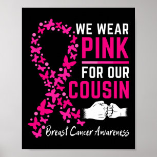 Poster Vestimos Rosa Para A Família Prima Cancer A