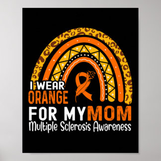 Poster Vestir Laranja Para A Minha Mãe Esclerose Múltipla