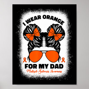 Poster Vestir Laranja Para O Meu Pai Sra. Múltiplas Crian