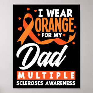 Poster Vestir Laranja Para O Meu Pai Sra Pai Múltipla Esc