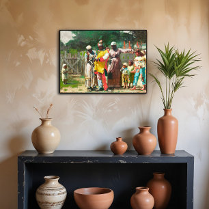 Poster Vestir para o Carnaval por Winslow Homer