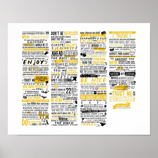 Poster Vestir protetor solar (Frente)