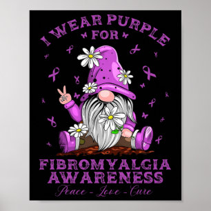 Poster Vestir Roxo Para O Guerreiro Do Dia Da Consciência