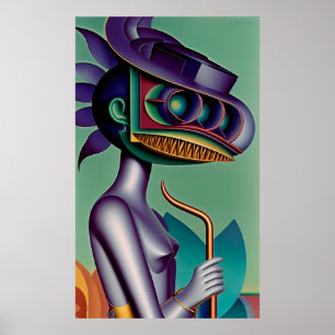 Poster Vestir Seu Caminho Através Da Faculdade