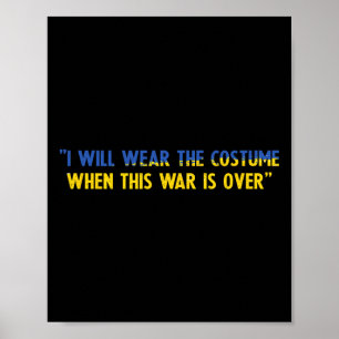 Poster Vestirei a Fantasia Quando Esta Guerra Acabar Supp