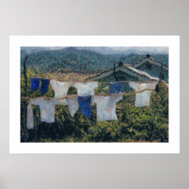 Póster Vestuário de Arte em Linha