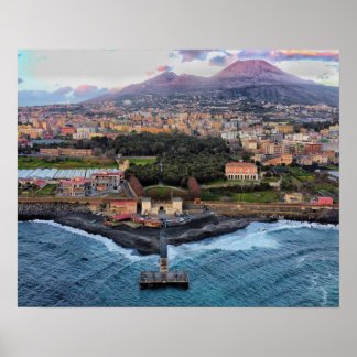 Poster Vesúvio