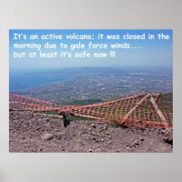 Vesúvio Volcano Humor