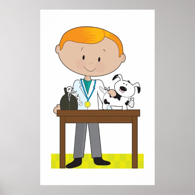 Póster Vet and Dog (Frente)