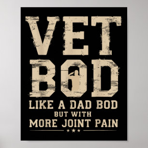Poster Vet Bod Como Um Bob Pai Mas Com Mais Dor De Sal