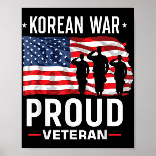 Poster Veterano da Guerra da Coreia