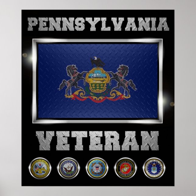 Poster Veterano da Pensilvânia (Frente)