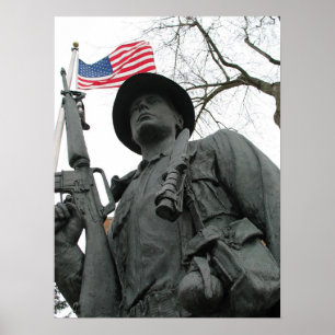 Póster Veterano de Vietnam