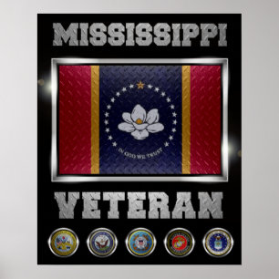 Poster Veterano do Mississippi