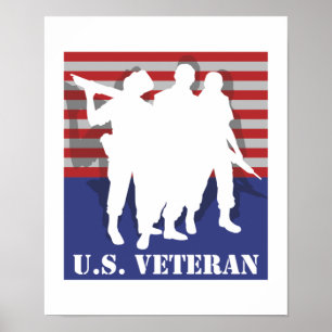 Póster Veterano dos E.U.