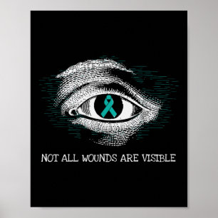 Poster Veterano Ptsd Sensibilização para a Prevenção do S
