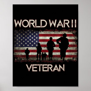 Poster Veterano S da 2ª Guerra Mundial