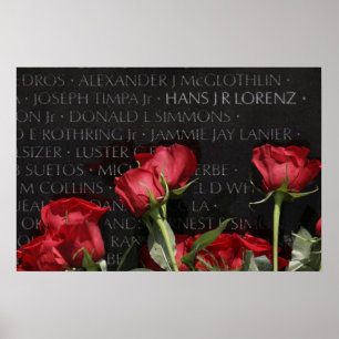 Póster Veteranos de Vietnam memoráveis