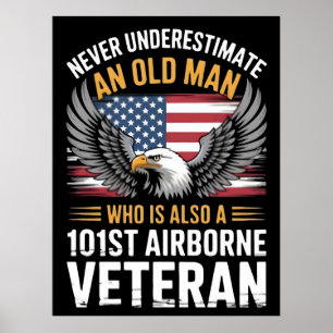 Poster Veteranos Dia 2025, 101rua da Águia Americana