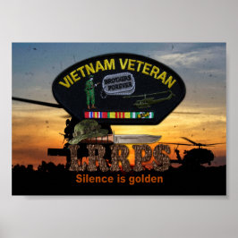Póster Veteranos do Vietnã durante a Guerra do Nam Vets V