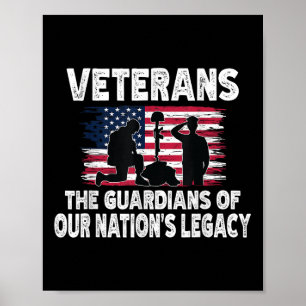 Poster Veteranos Os Guardiões Do Legado De Nossas Nações