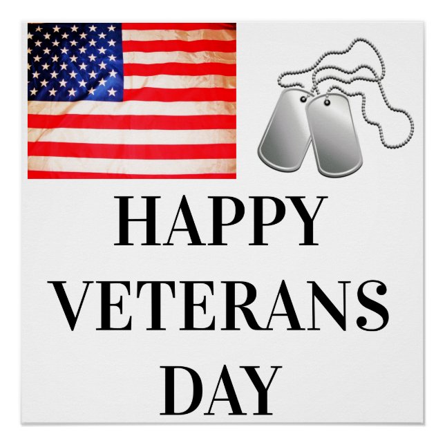 PÓSTER VETERANS DAY     (Frente)
