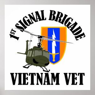Poster Veterinário de Vietnam - ø Bde dos Sig