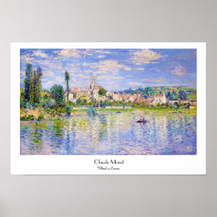 Póster Vetheuil no Verão Claude Monet
