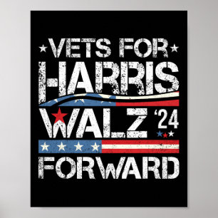 Poster Vets Para Kamala Harris Tim Wheimer Veterans Para 