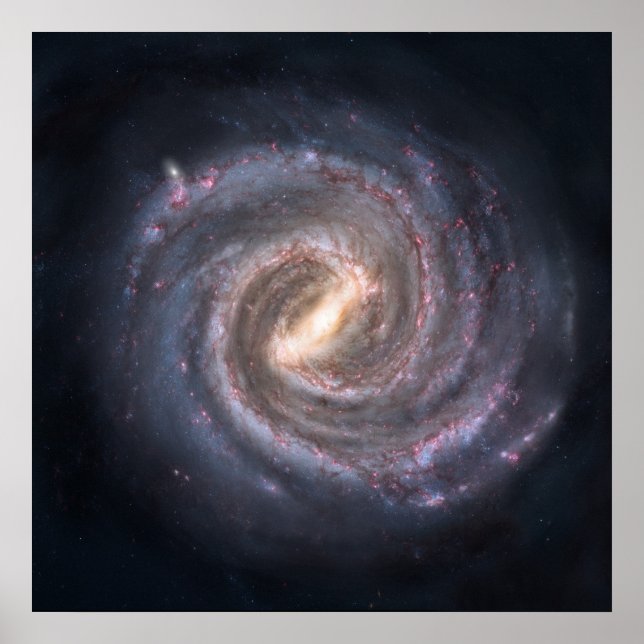 Póster Via Látea Galaxy (Frente)